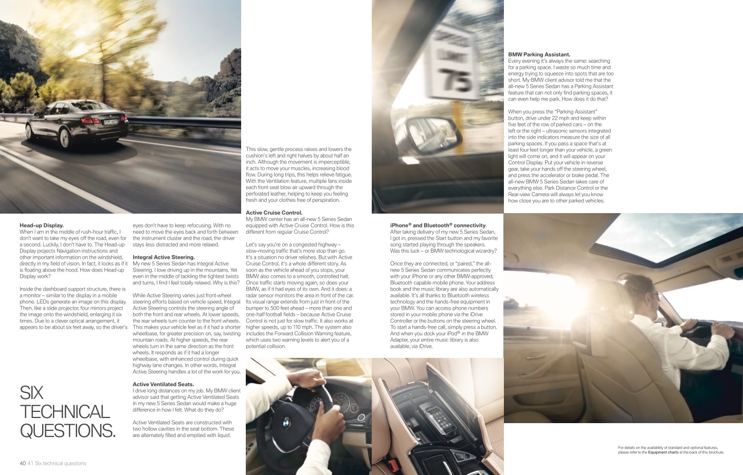 2011 BMW 5-Series Brochure Page 23